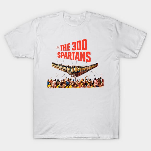 The 300 Spartans Movie Poster T-Shirt by MovieFunTime